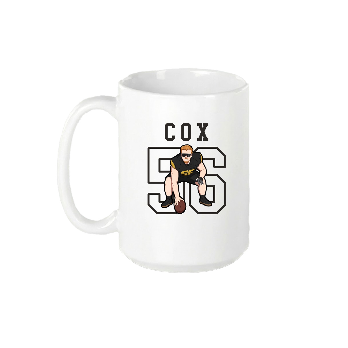 15oz Coffee Mug — Shirsey in White