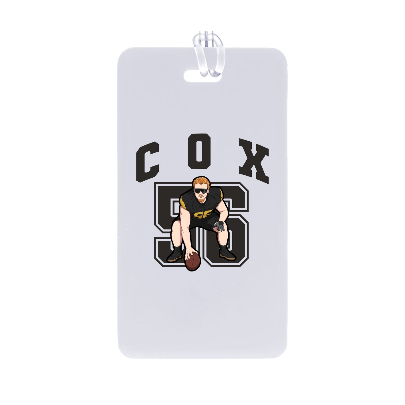 Bag Tag — Number in Classic