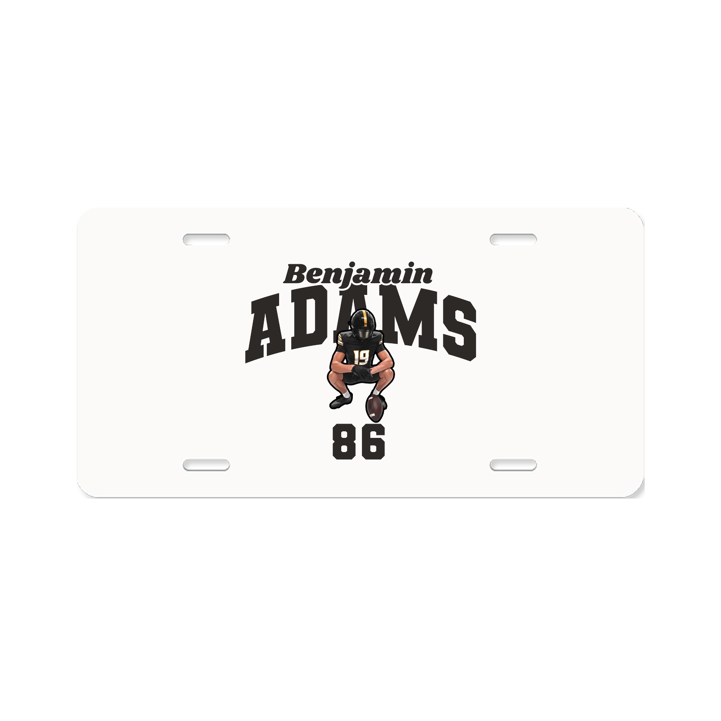 License Plate — Signature Arch in Classic