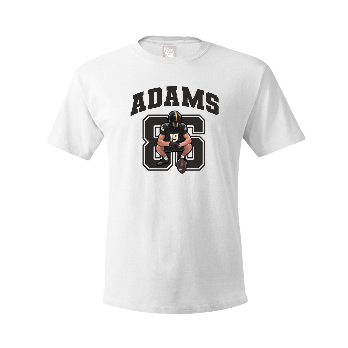 Tee — Number in White