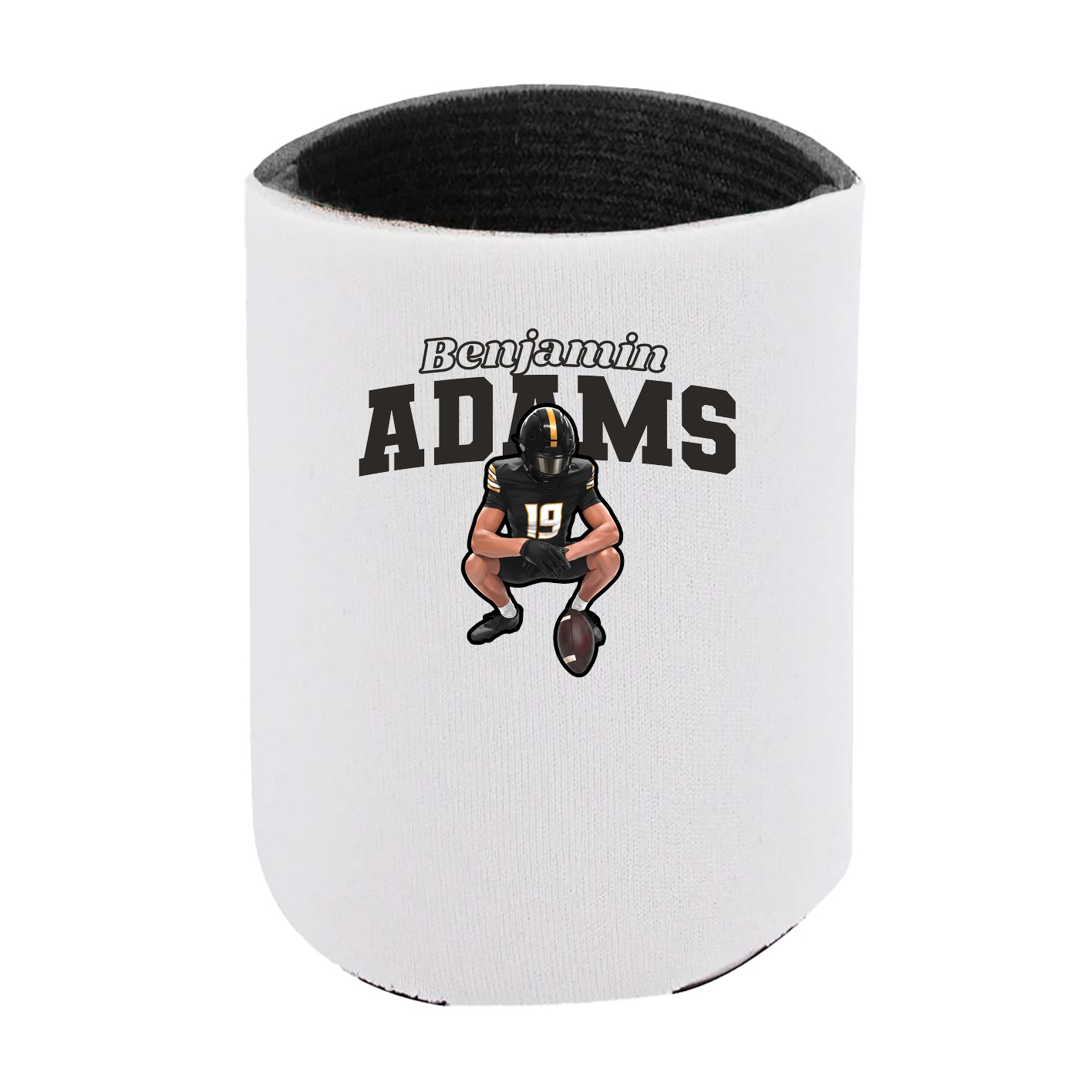 Can Holder — Name Arch in White