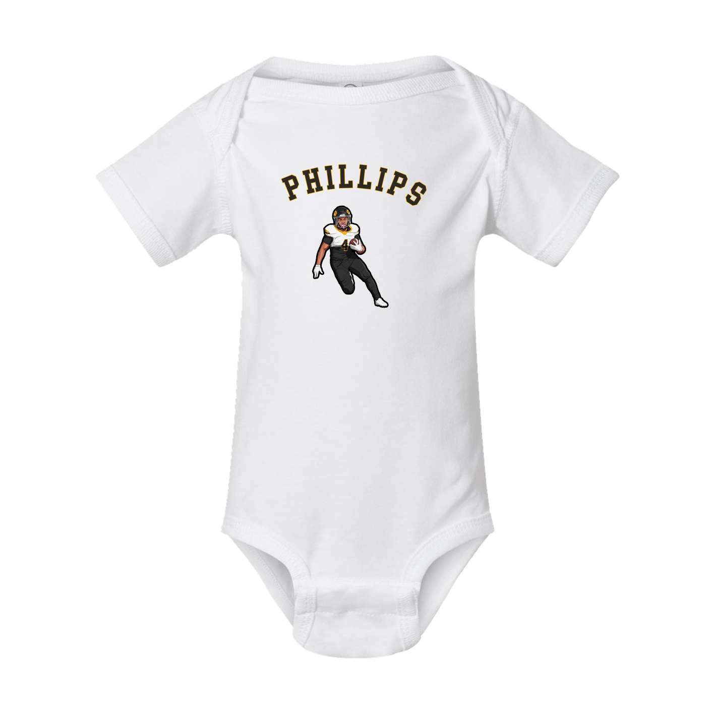 Baby Onesie — Shirsey Arch in White