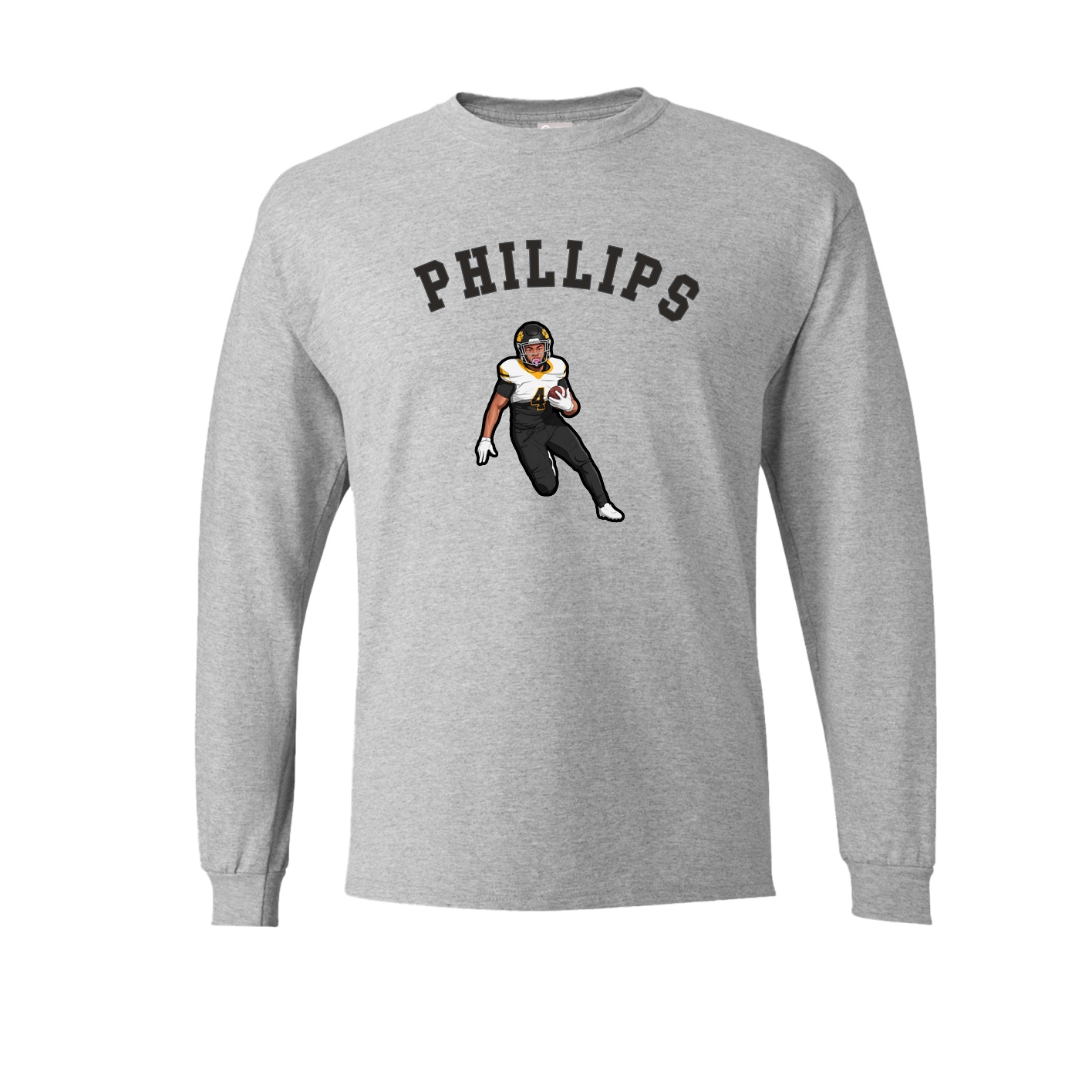 Long Sleeve Tee — Shirsey Arch in Grey