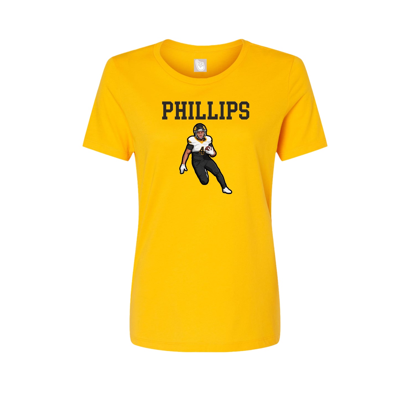 Fitted Women's Tee — Shirsey in Gold