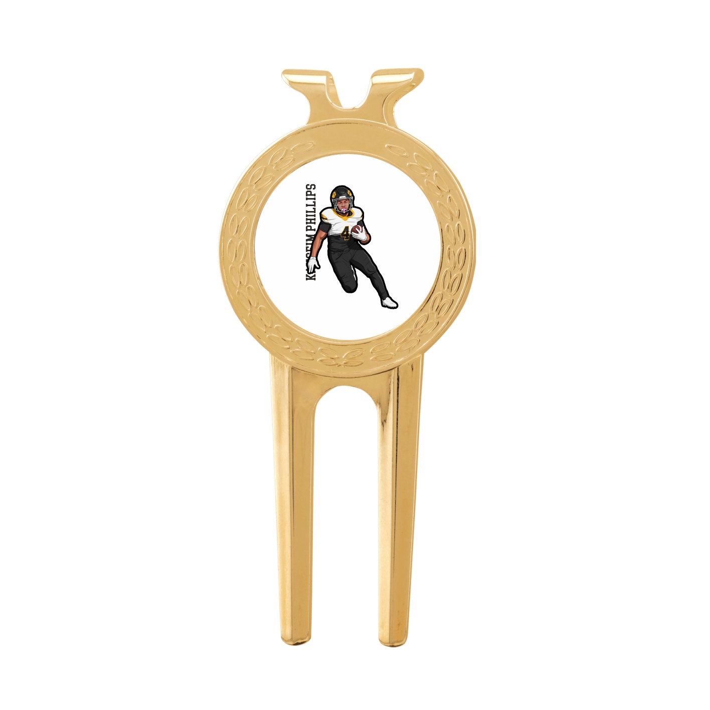 Divot Tool with Ball Marker — Name Vertical in Classic