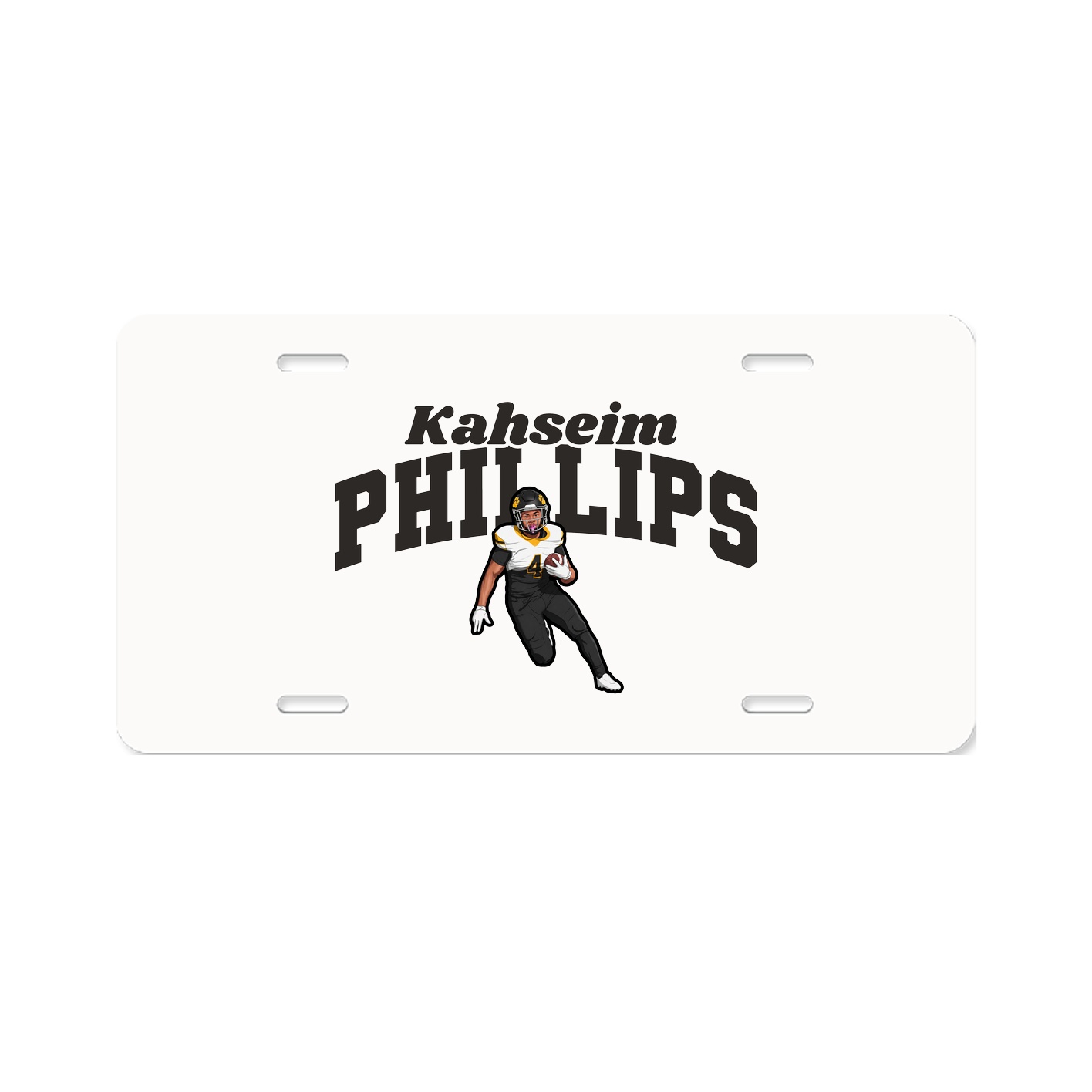 License Plate — Signature Arch in Classic