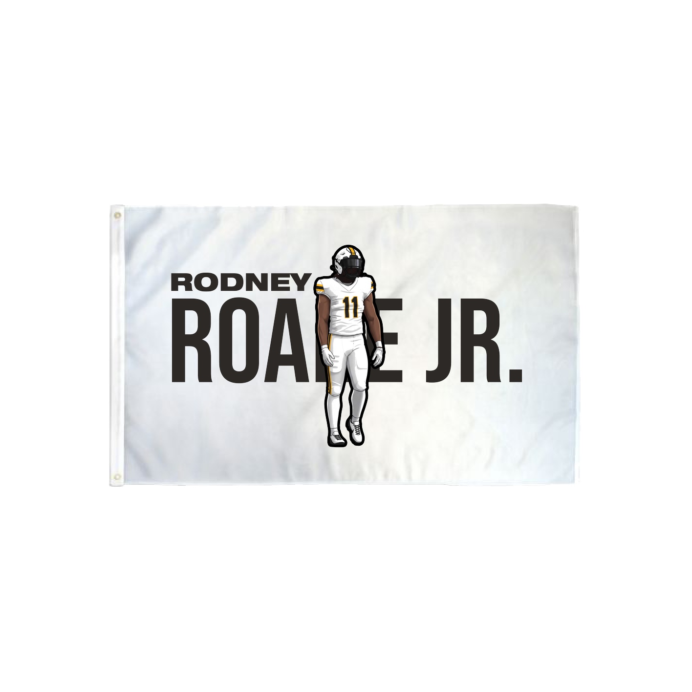 3x5 Flag — Player Name in Classic