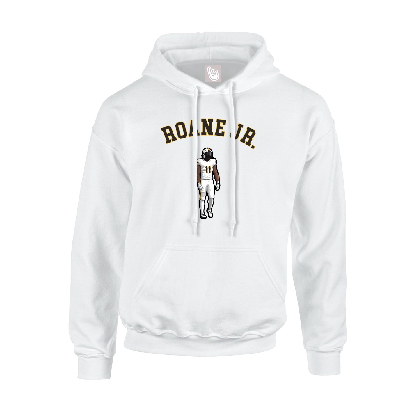 Hoodie — Shirsey Arch in White