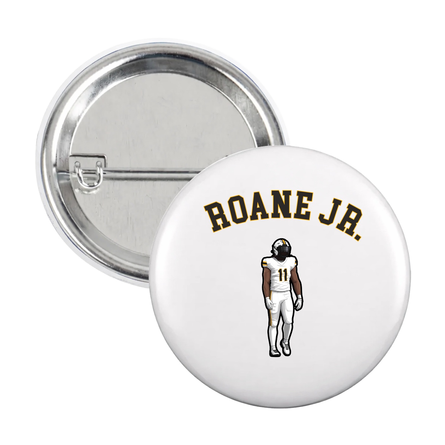Game Day Button — Shirsey Arch in White