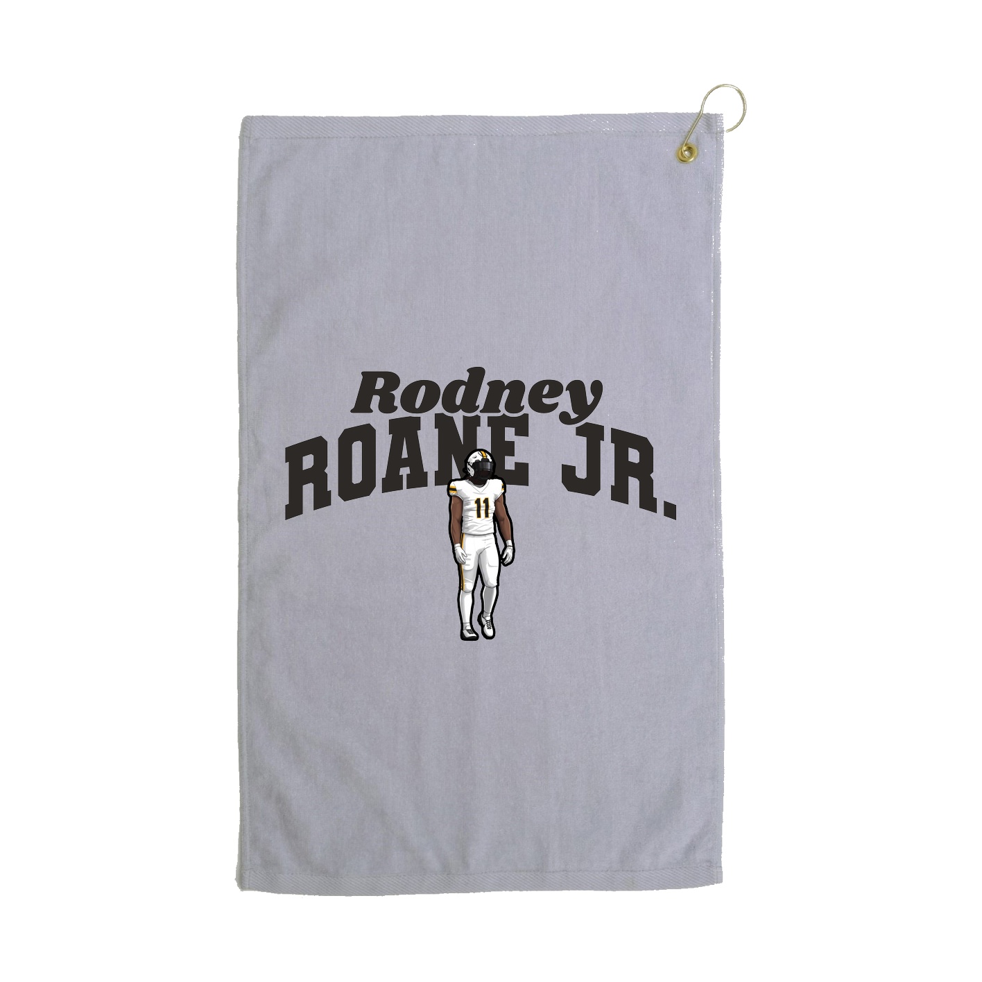 Golf Towel — Signature Arch in Grey
