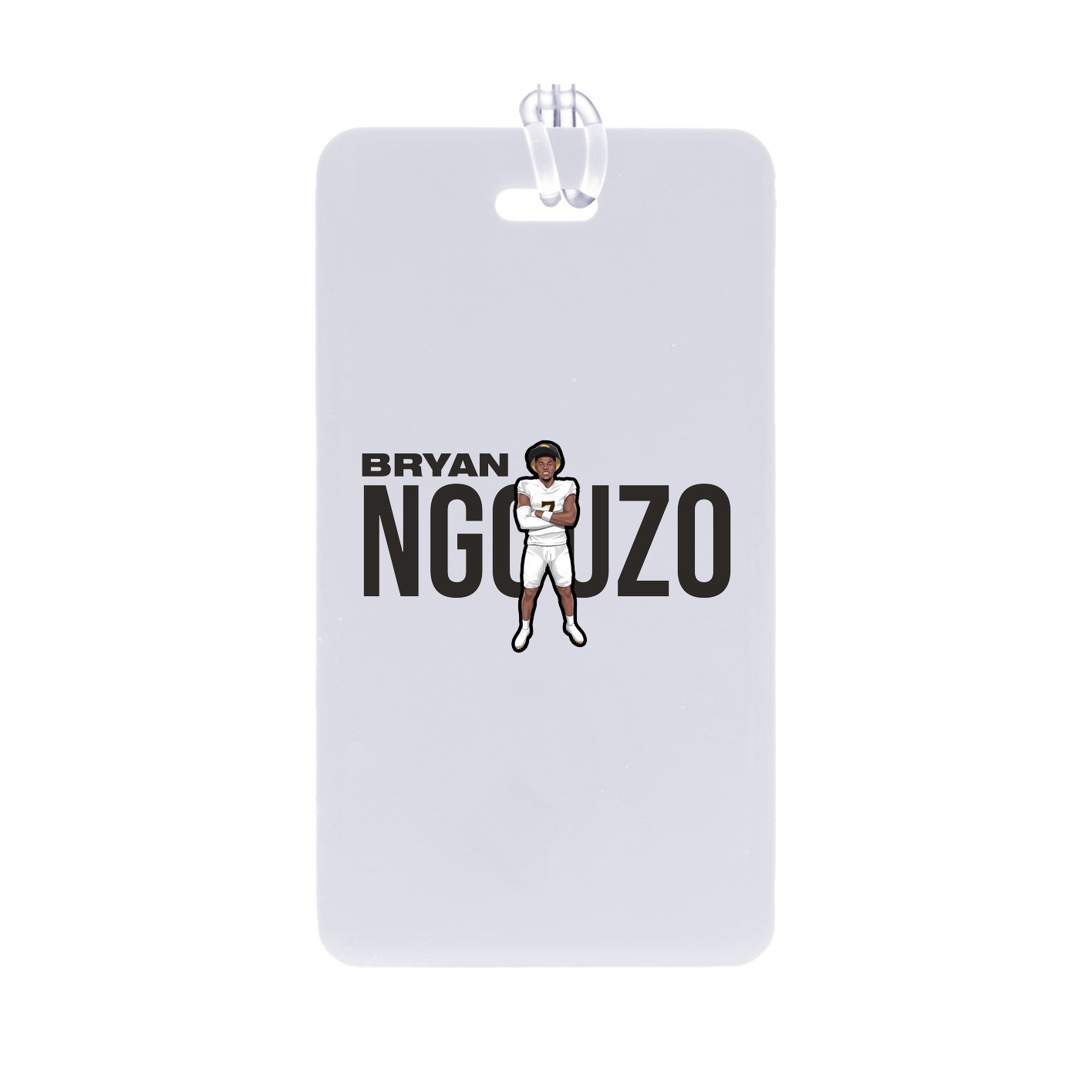 Bag Tag — Player Name in Classic
