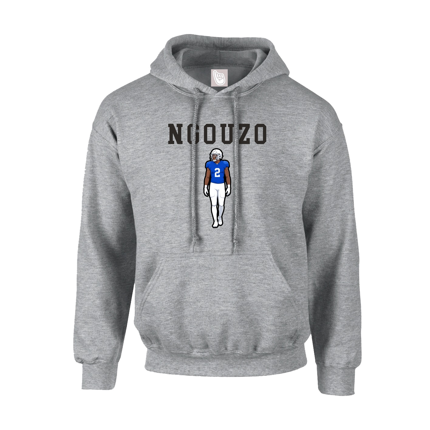Hoodie — Shirsey in Grey