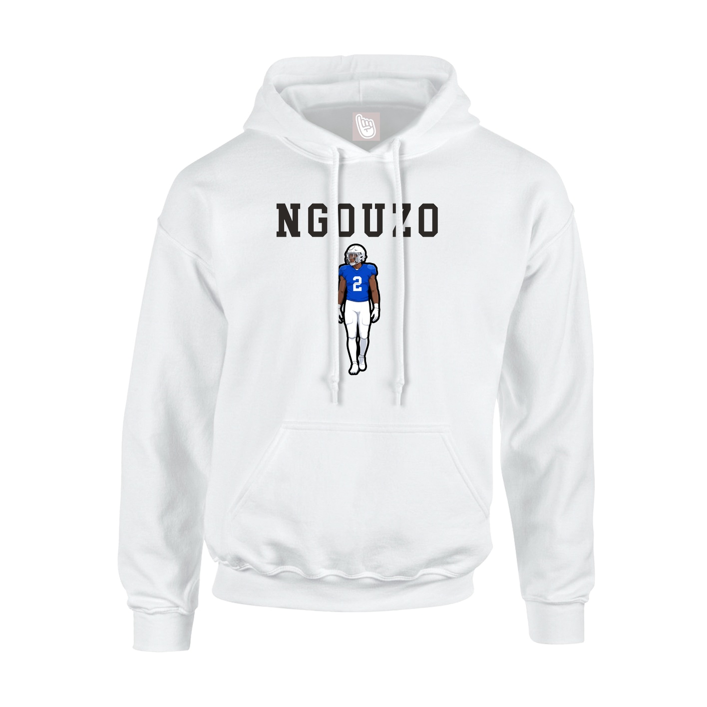 Youth Hoodie — Shirsey in White