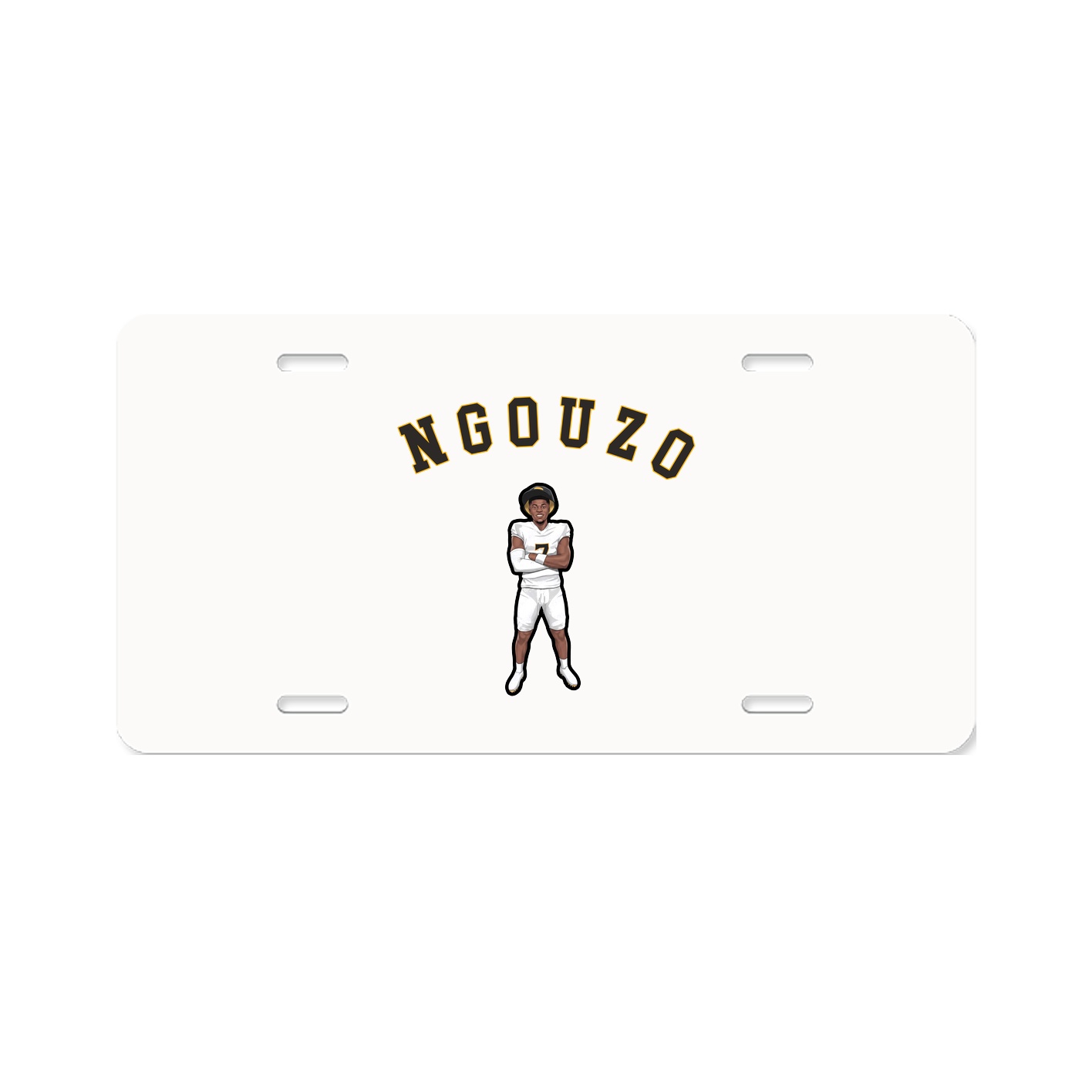 License Plate — Shirsey Arch in Classic