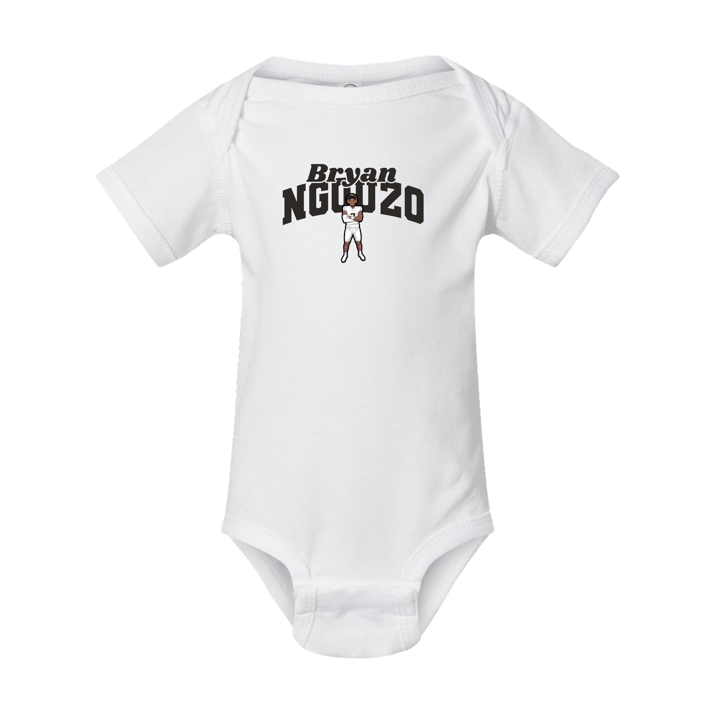 Baby Onesie — Signature Arch in White