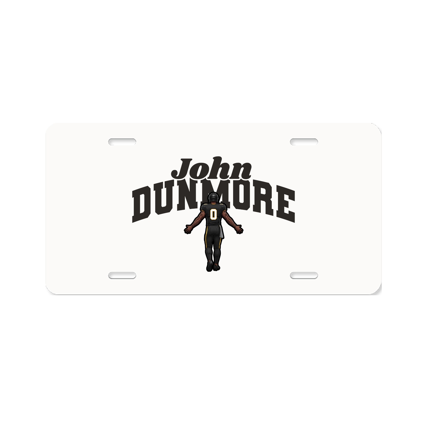 License Plate — Signature Arch in Classic