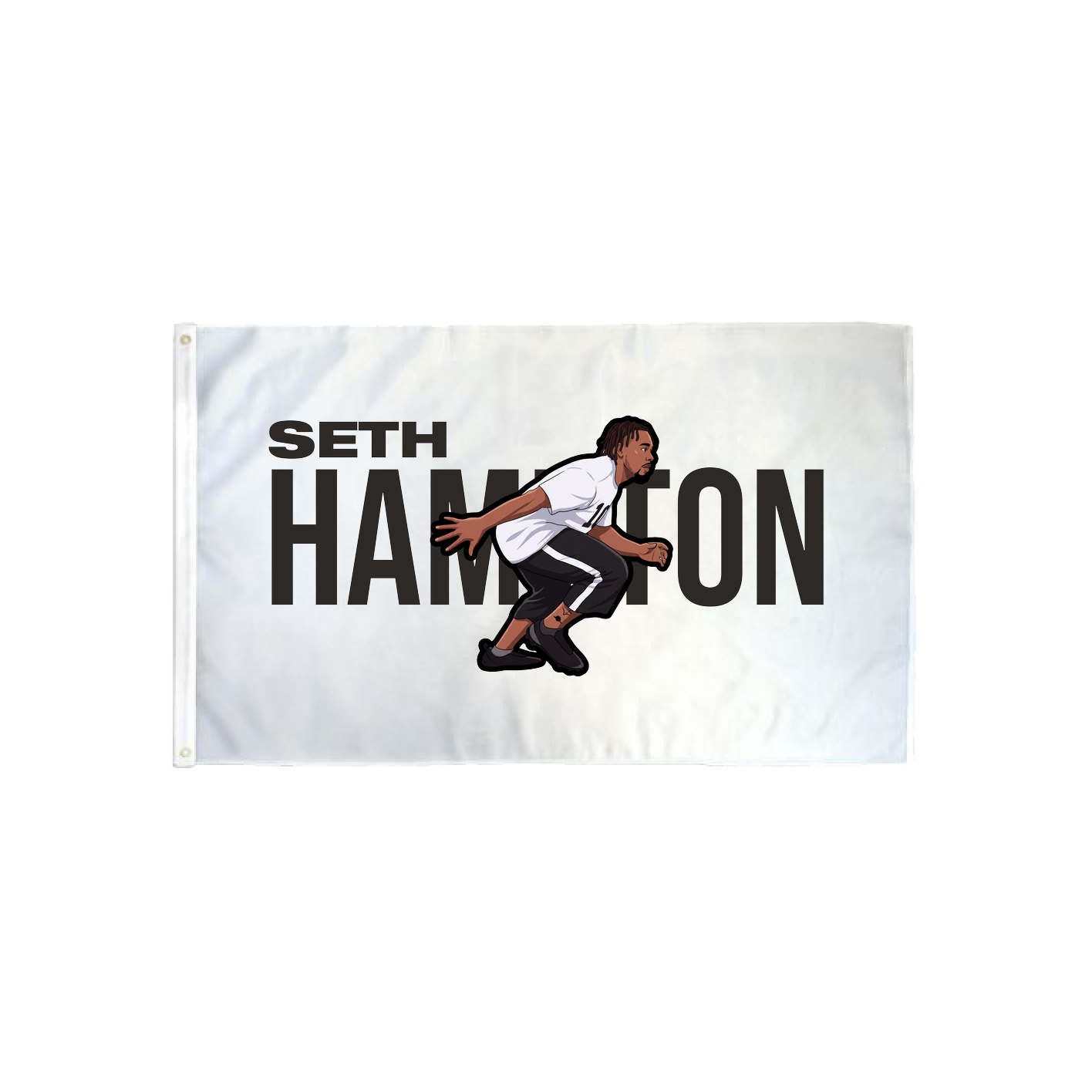 3x5 Flag — Player Name in Classic