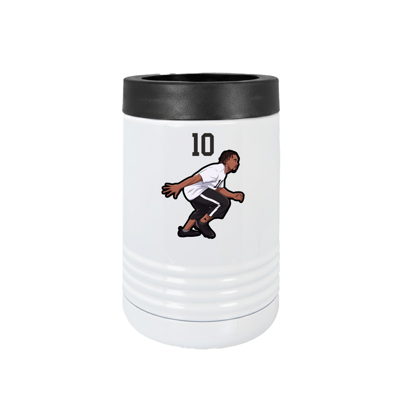 Beverage Holder — Number Top in White