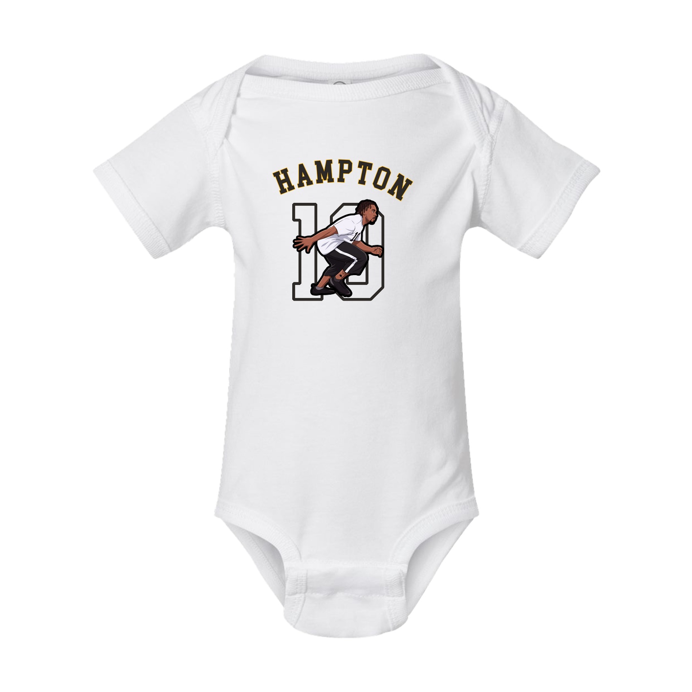 Baby Onesie — Shirsey Arch in White