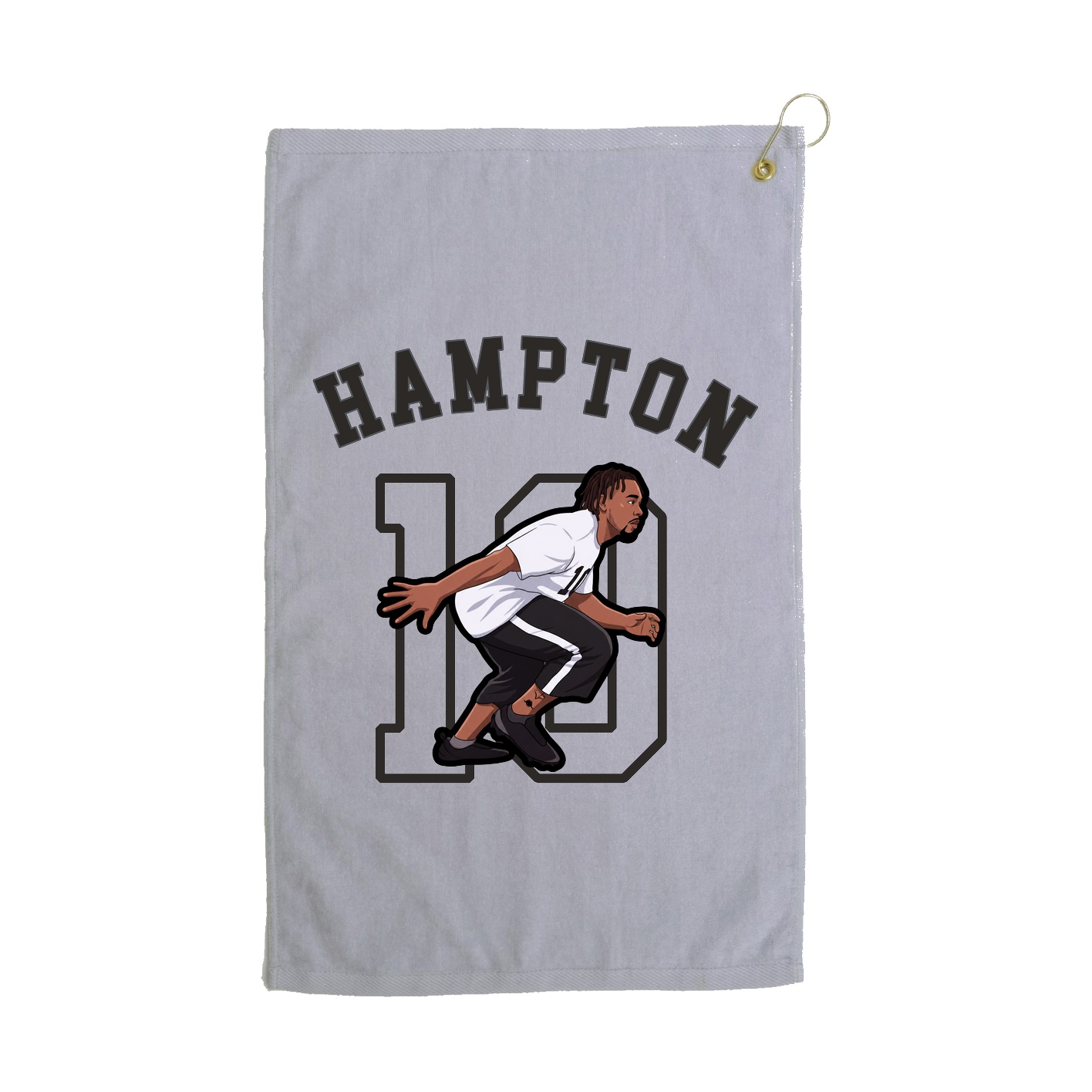 Golf Towel — Shirsey Arch in Grey