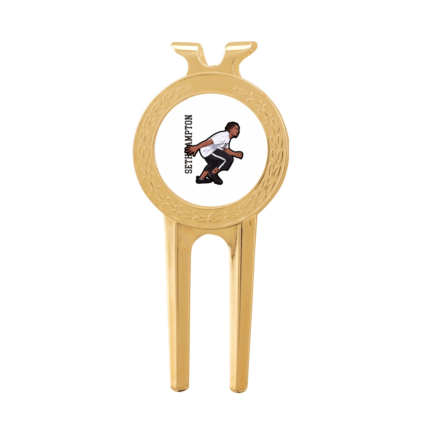 Divot Tool with Ball Marker — Name Vertical in Classic