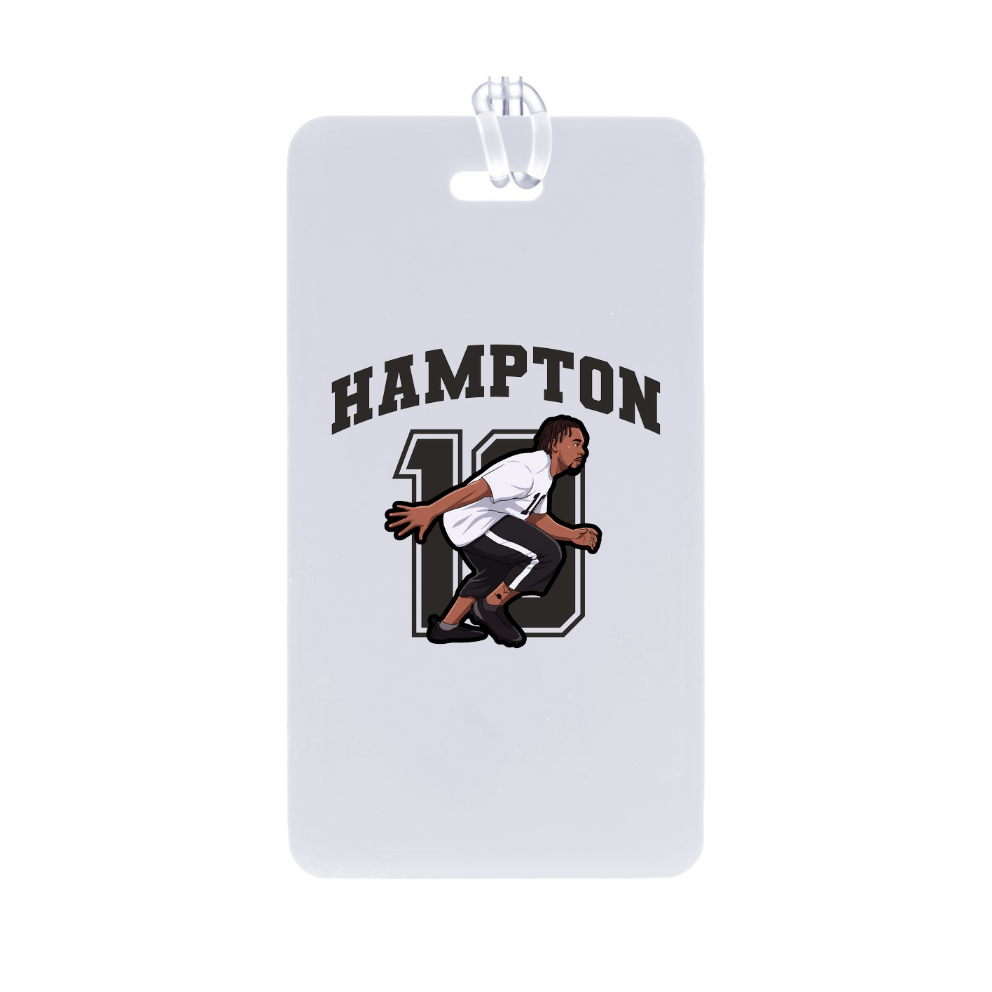 Bag Tag — Number in Classic