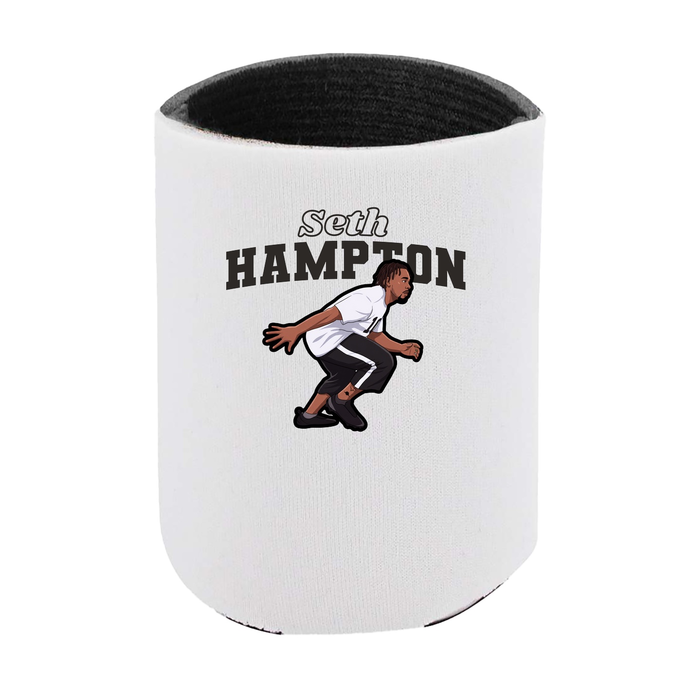 Can Holder — Name Arch in White