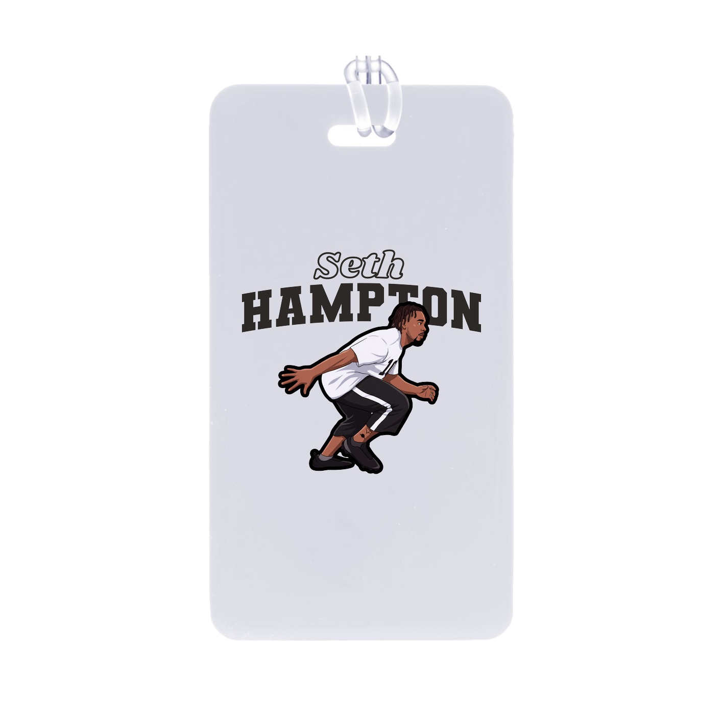 Bag Tag — Name Arch in Classic