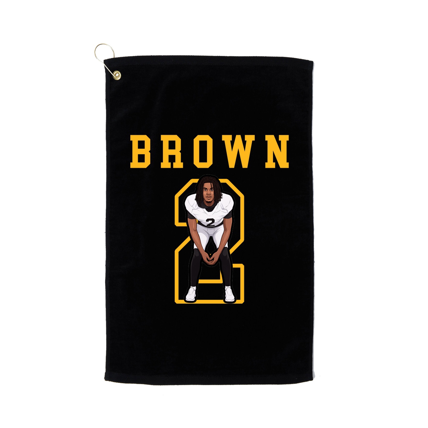 Golf Towel — Shirsey in Black