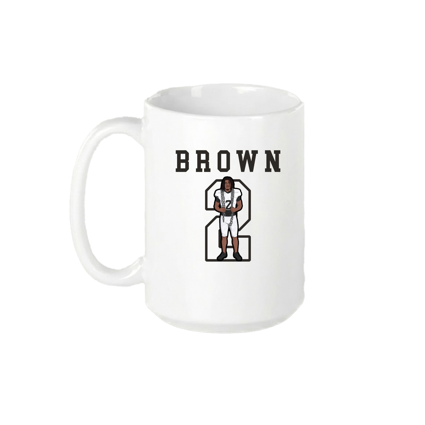 15oz Coffee Mug — Shirsey in White