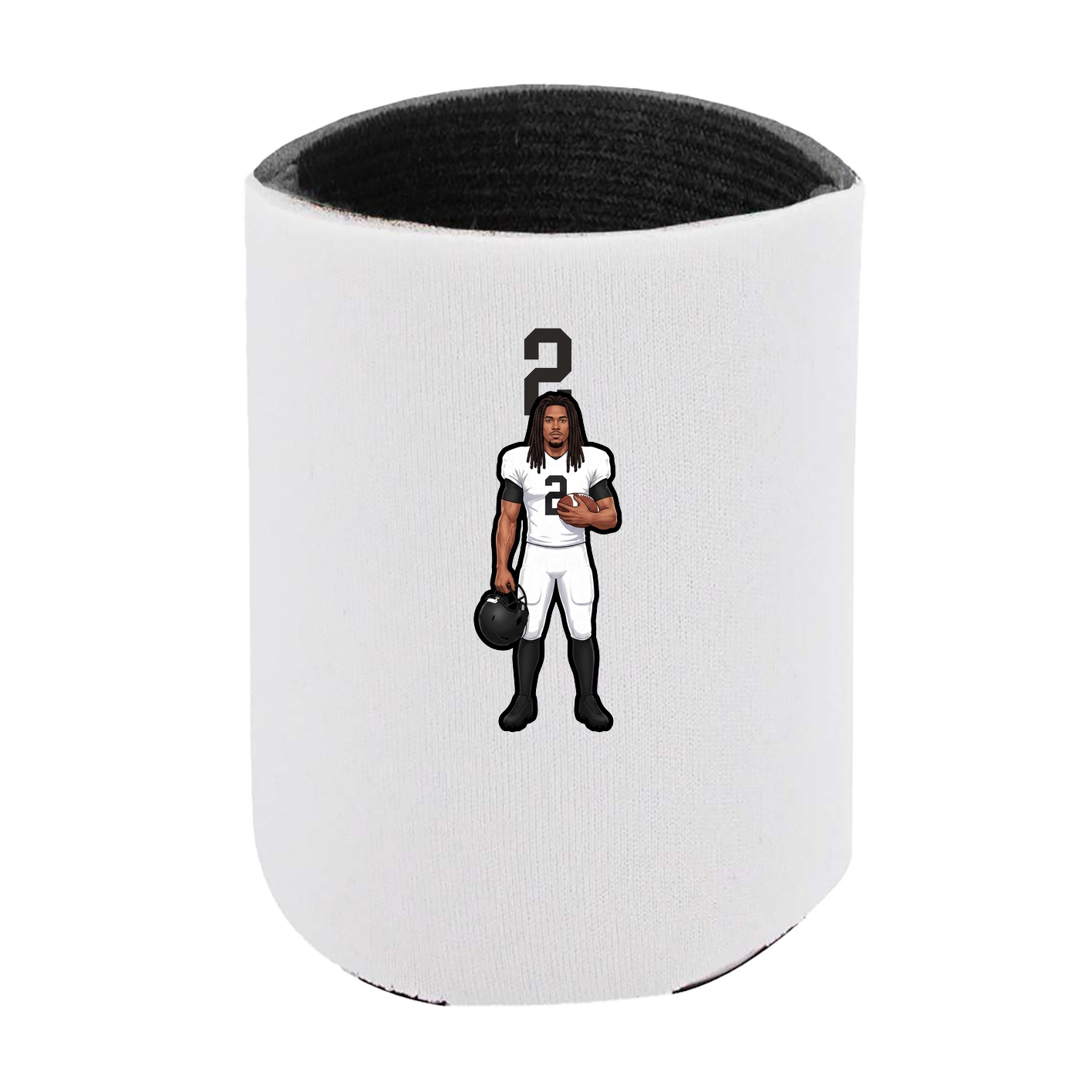 Can Holder — Number Top in White