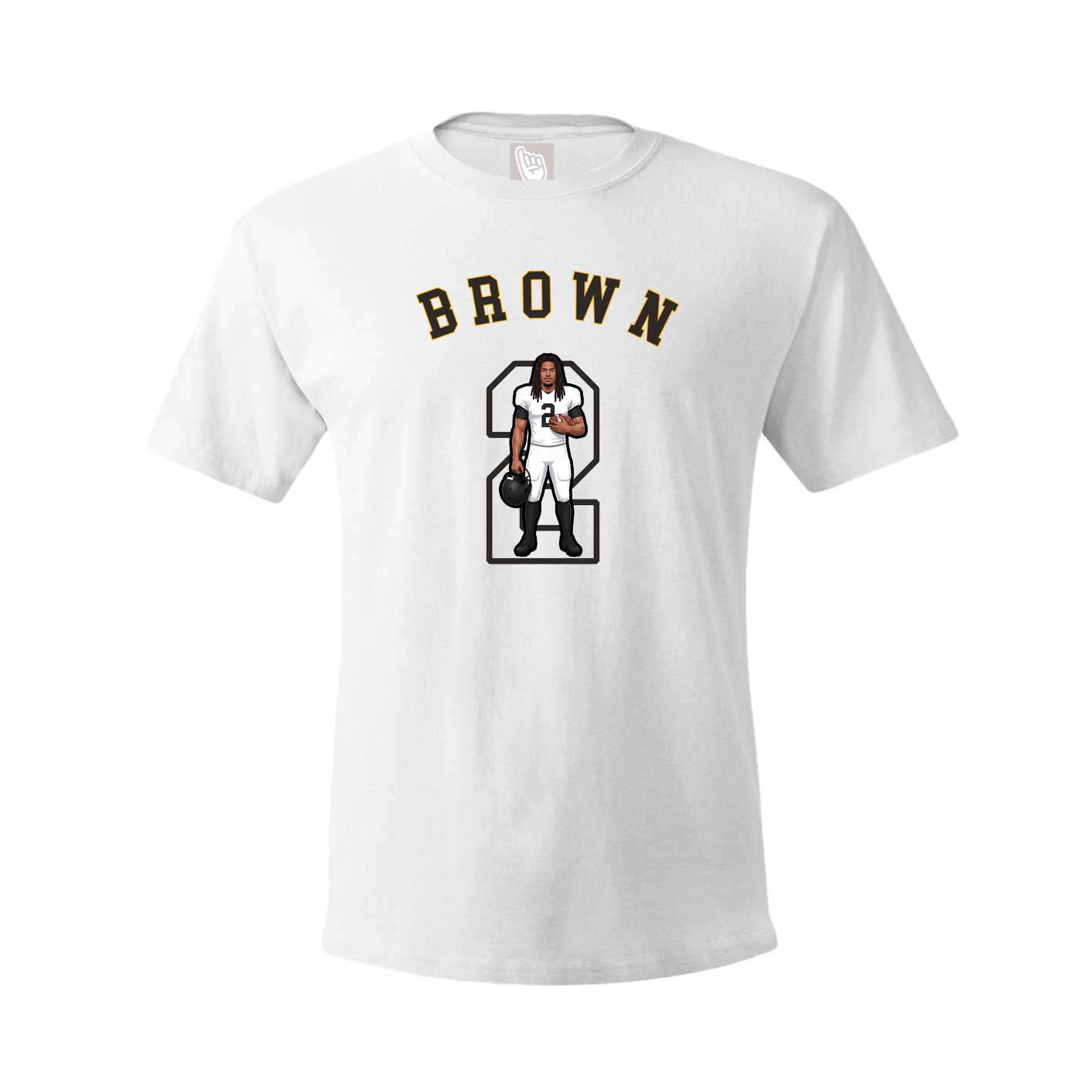 Youth Tee — Shirsey Arch in White