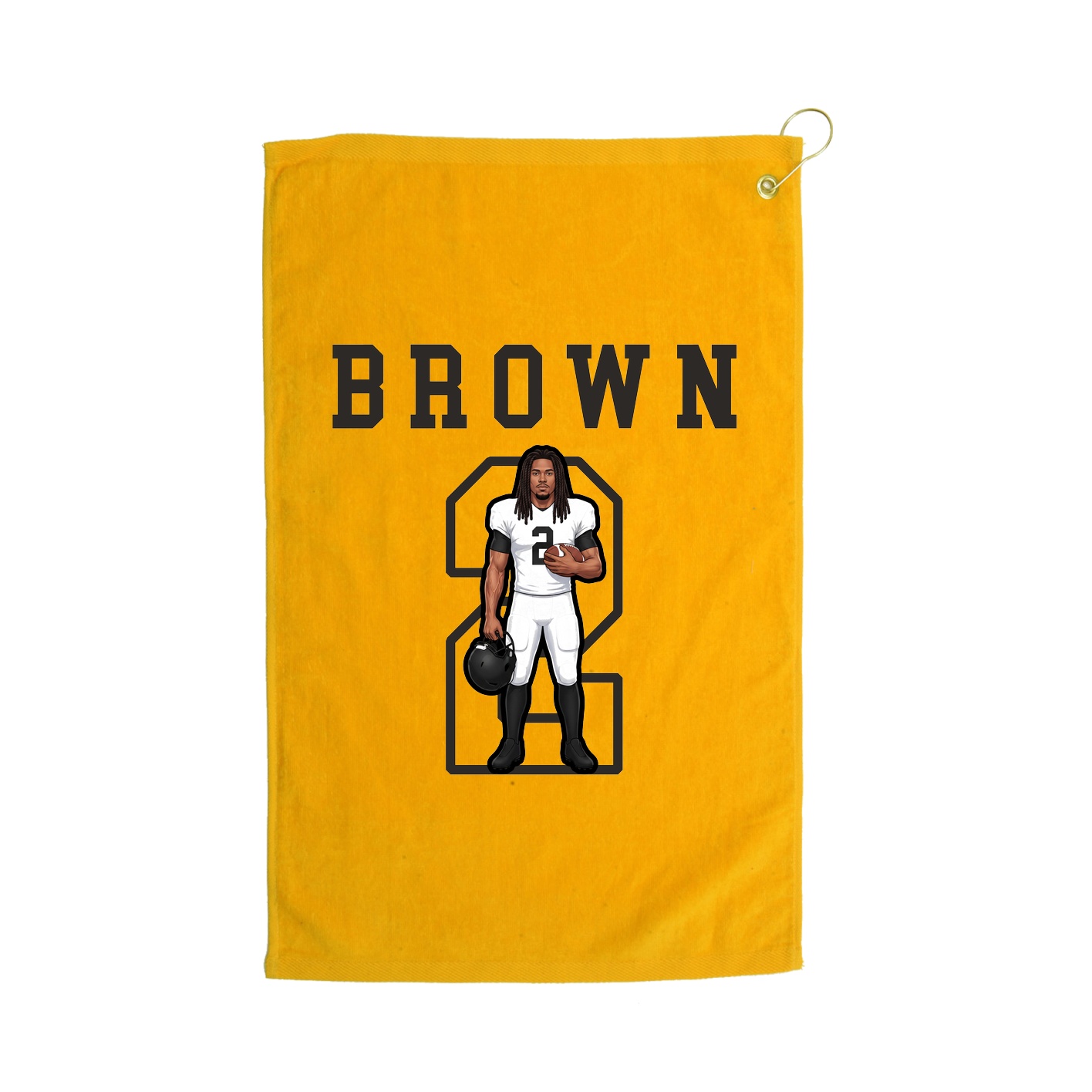Golf Towel — Shirsey in Gold
