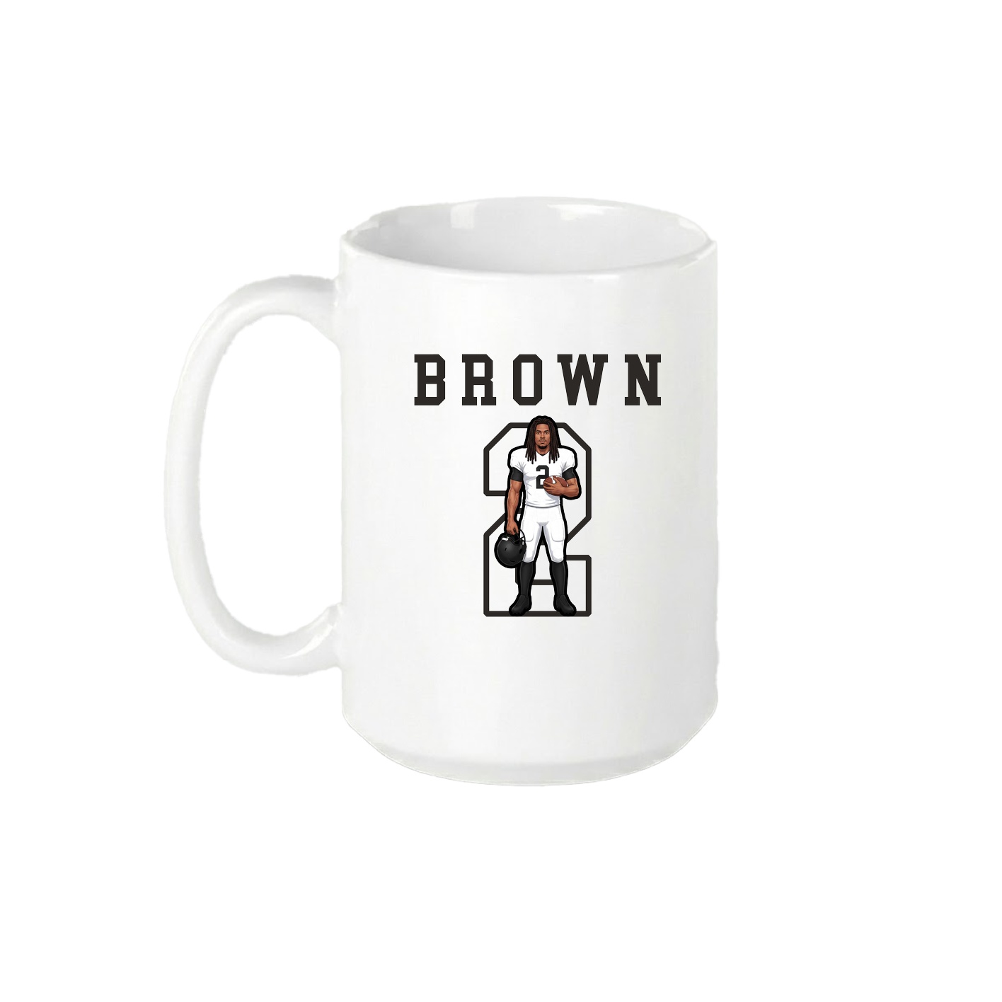 15oz Coffee Mug — Shirsey in White