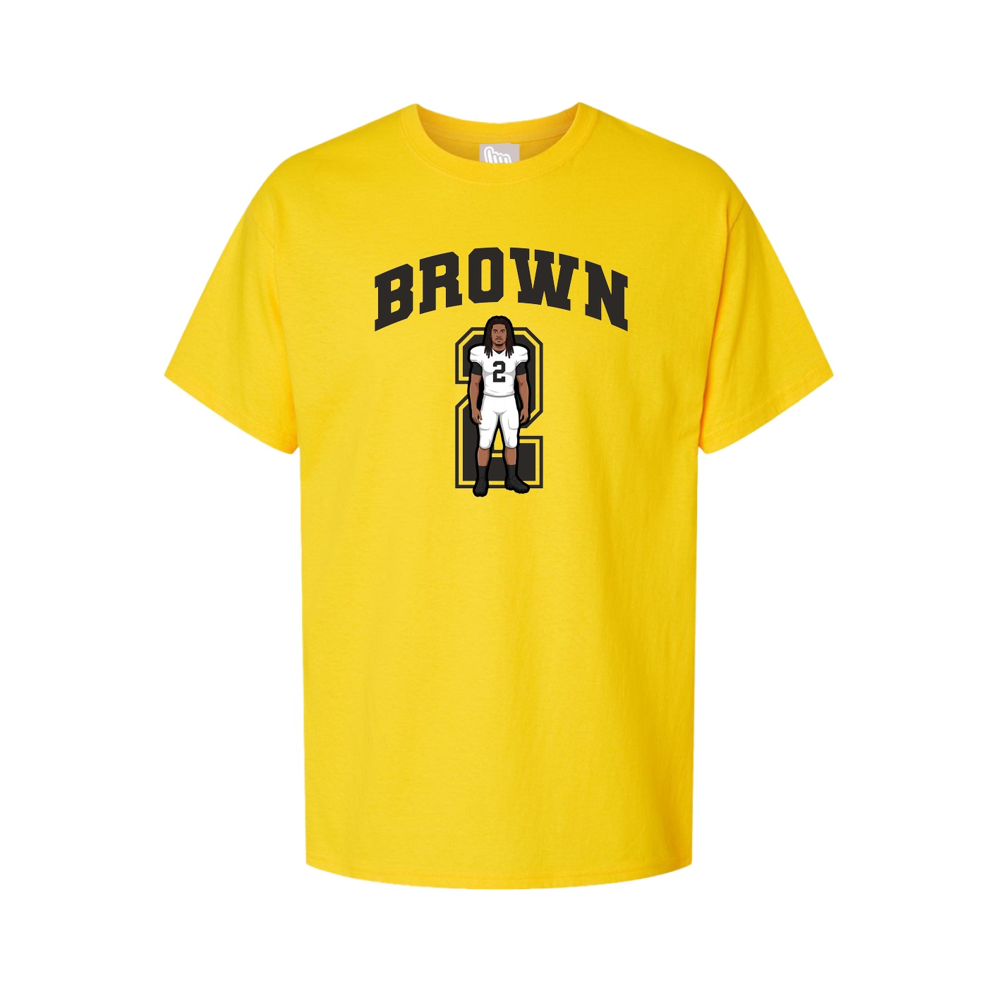 Tee — Number in Gold