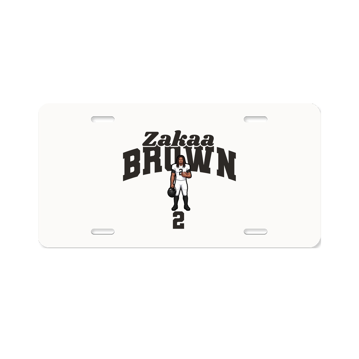 License Plate — Signature Arch in Classic