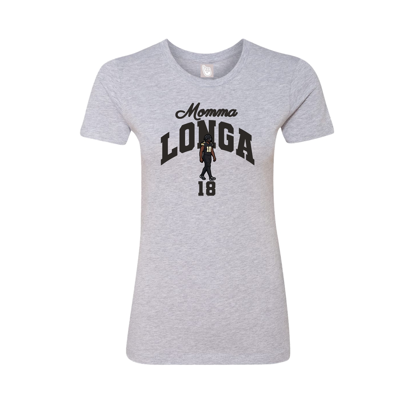 Womens Tee — Mothers Day Arch in Grey