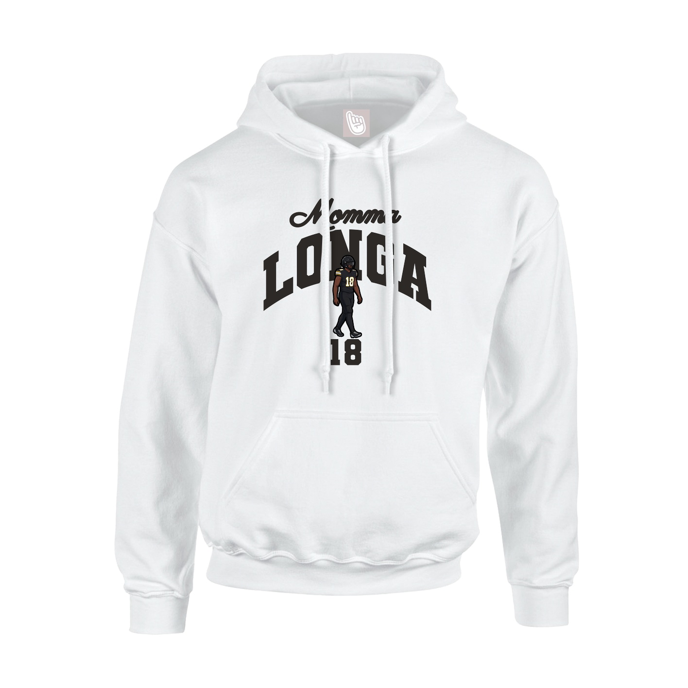 Youth Hoodie — Mothers Day Arch in White