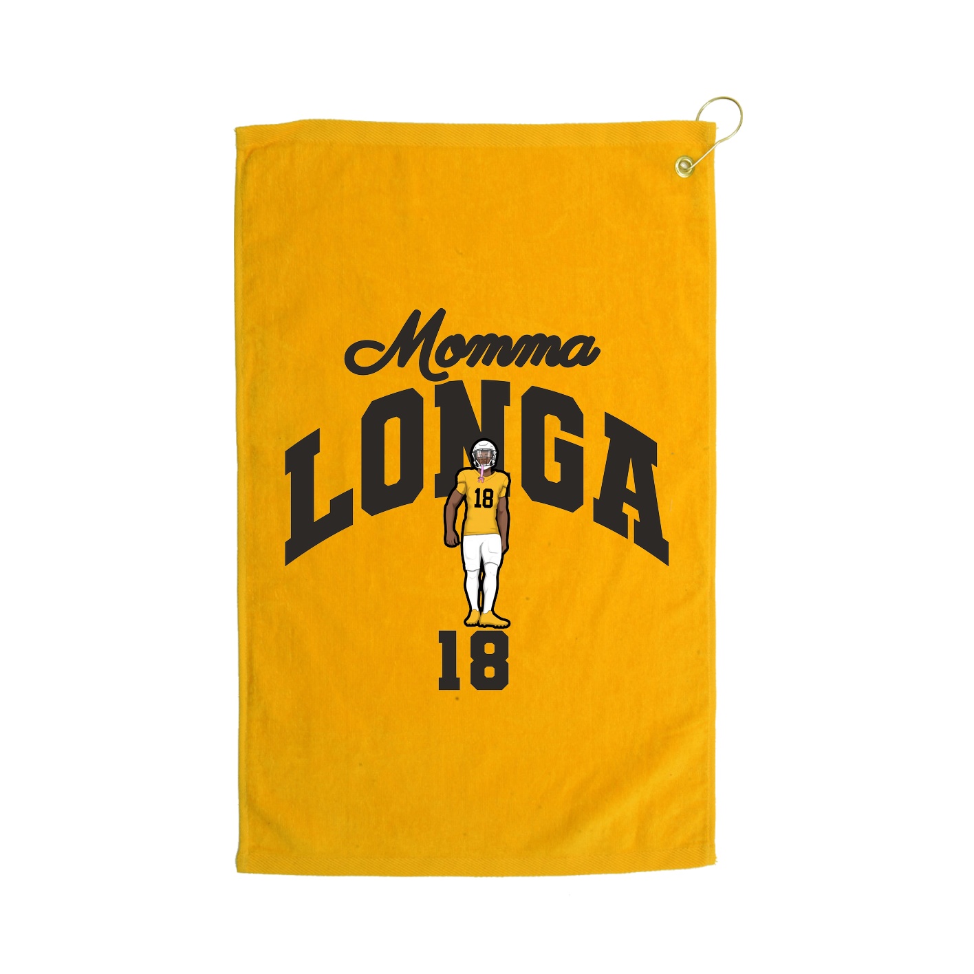 Golf Towel — Mothers Day Arch in Gold