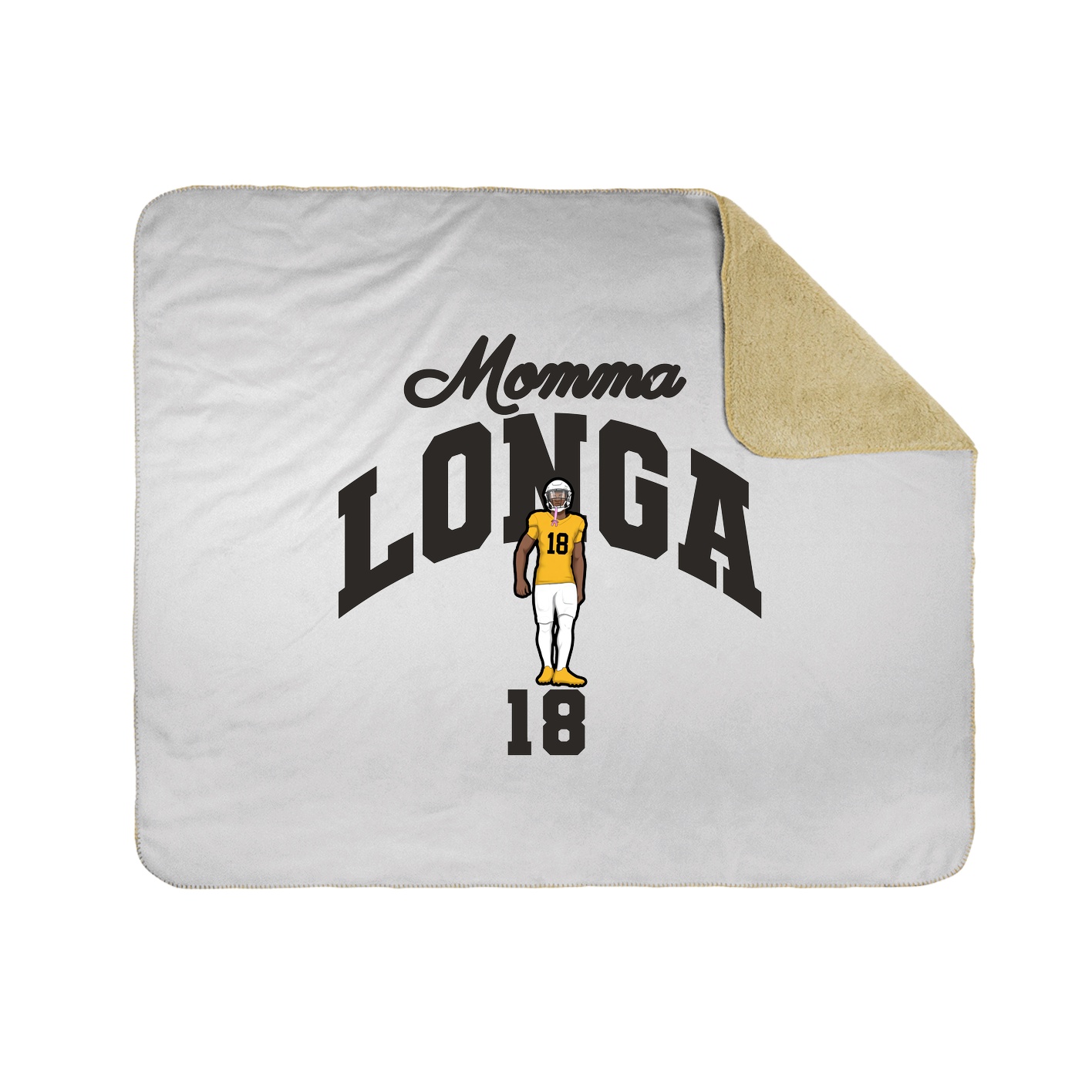 Throw Blanket — Mothers Day Arch in White