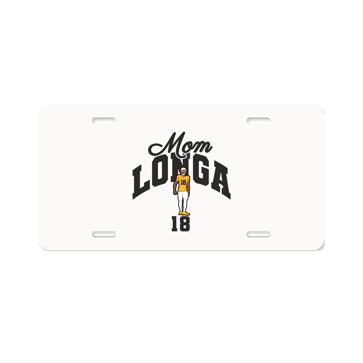 License Plate — Mothers Day Arch in Classic