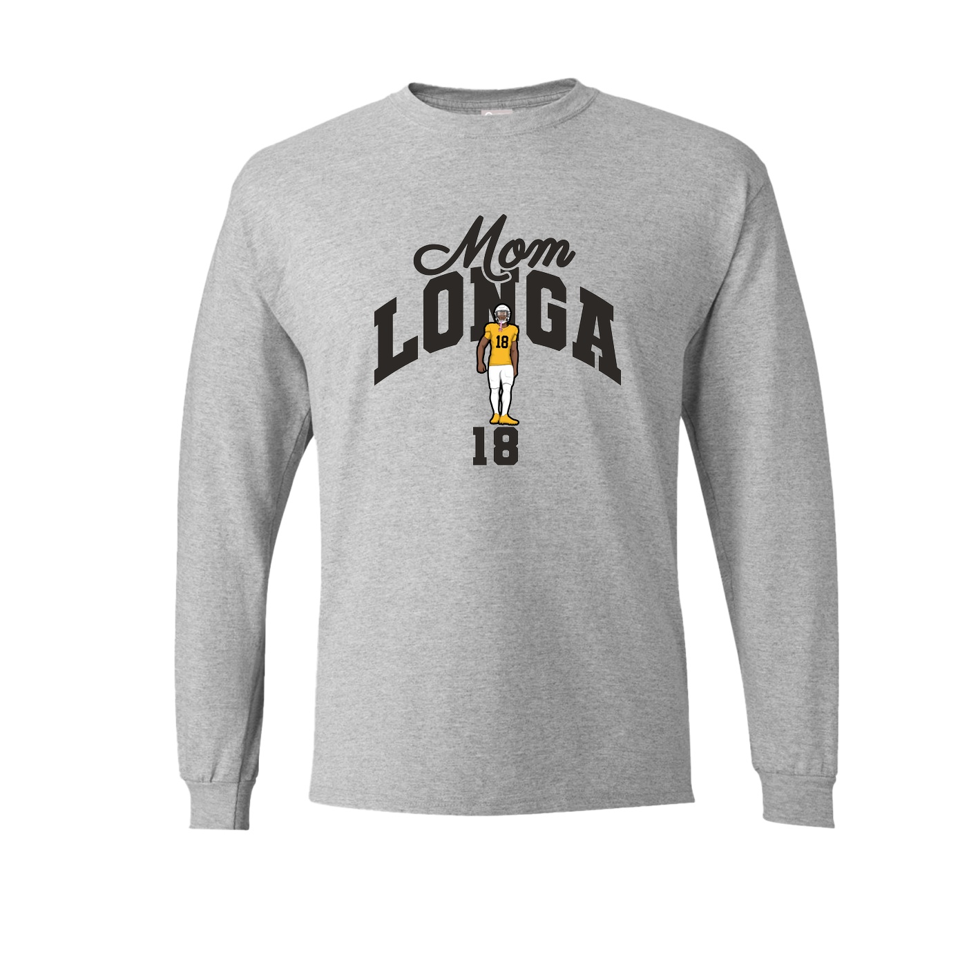 Long Sleeve Tee — Mothers Day Arch in Grey