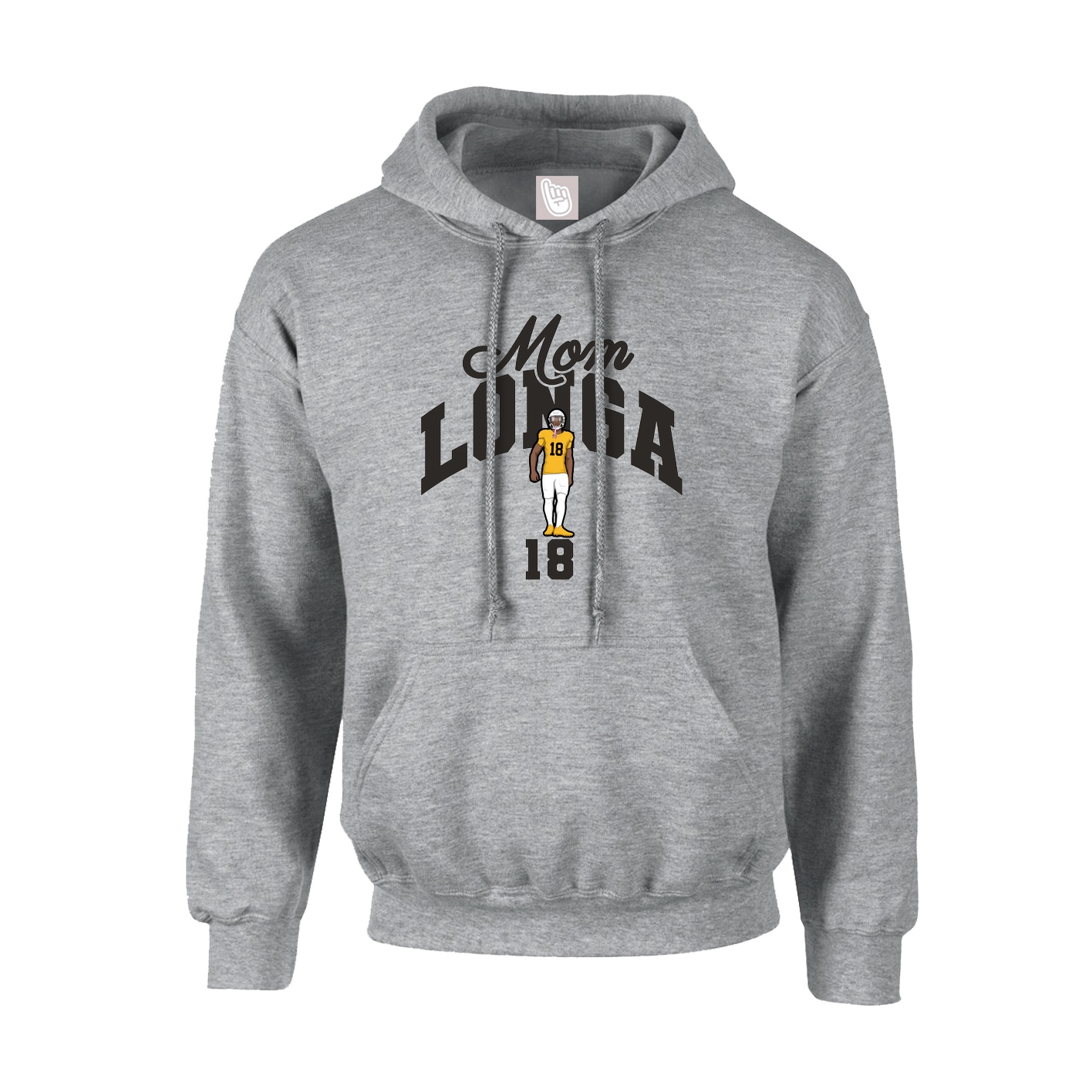 Youth Hoodie — Mothers Day Arch in Grey