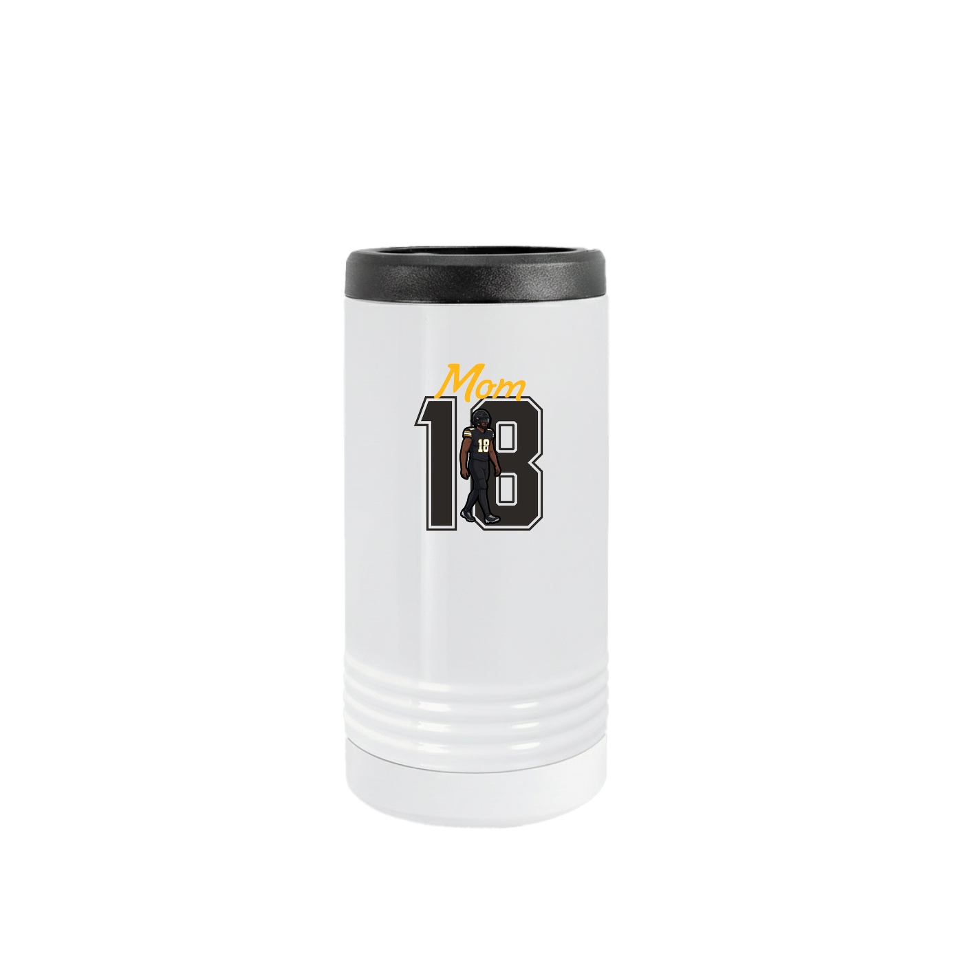 Slim Beverage Holder — Mothers Day Shirsey in White