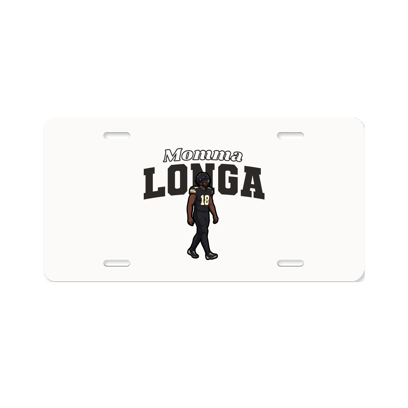 License Plate — Mothers Day Block in Classic