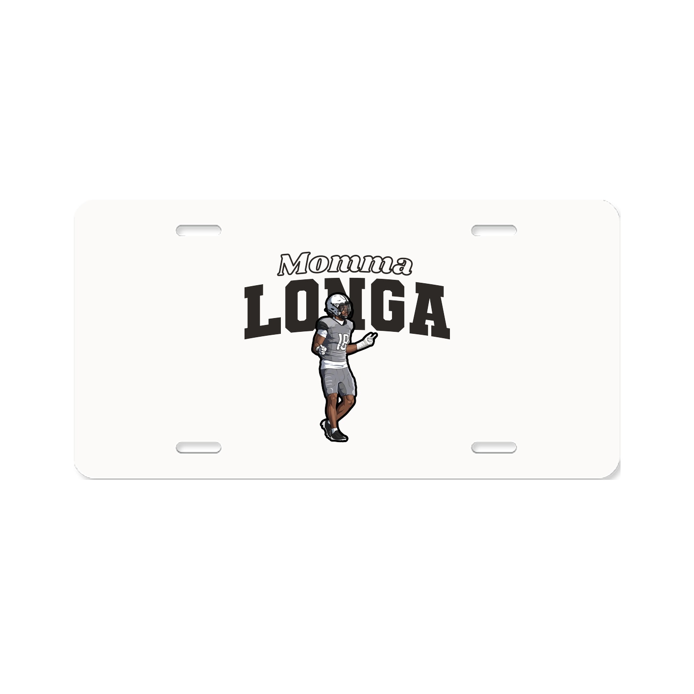 License Plate — Mothers Day Block in Classic