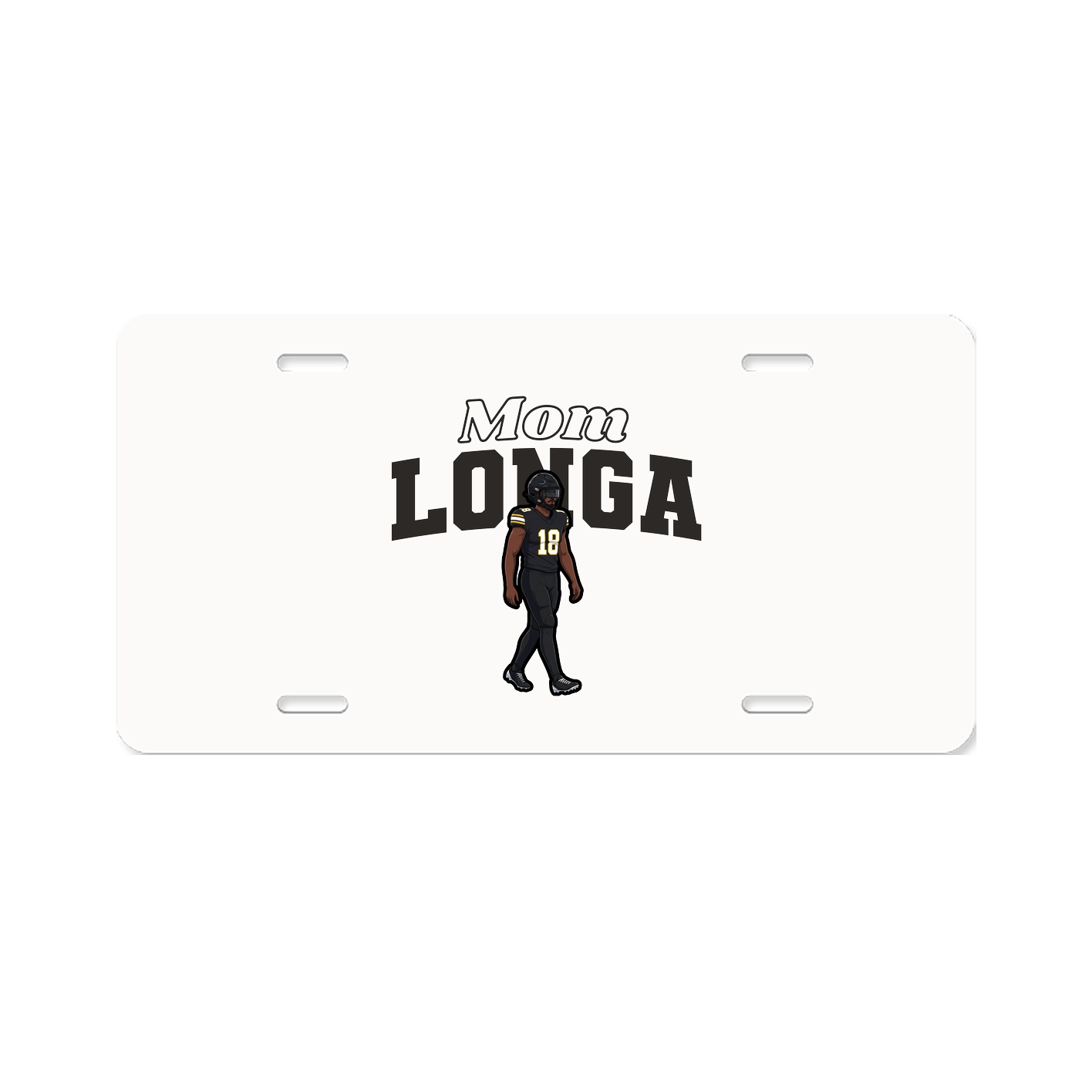 License Plate — Mothers Day Block in Classic