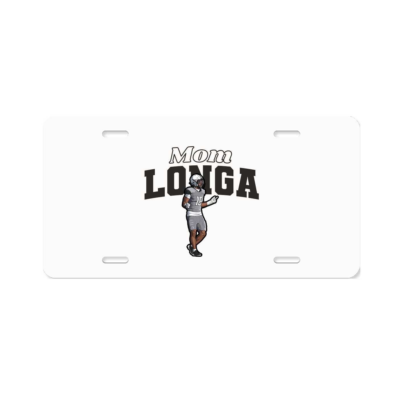 License Plate — Mothers Day Block in Classic