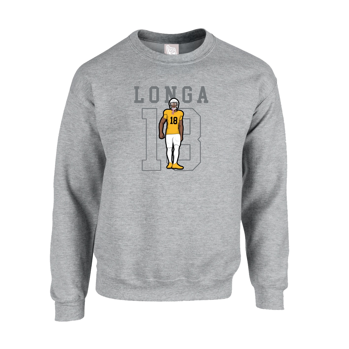 Fleece Crew — Shirsey in Grey