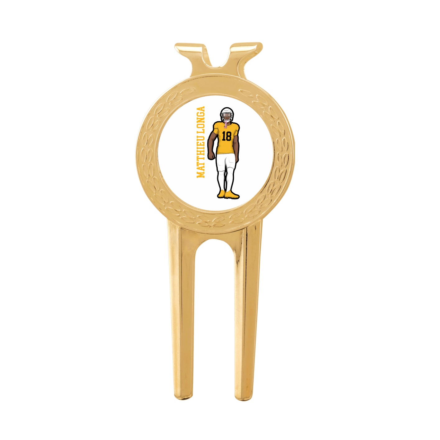 Divot Tool with Ball Marker — Name Vertical in Classic